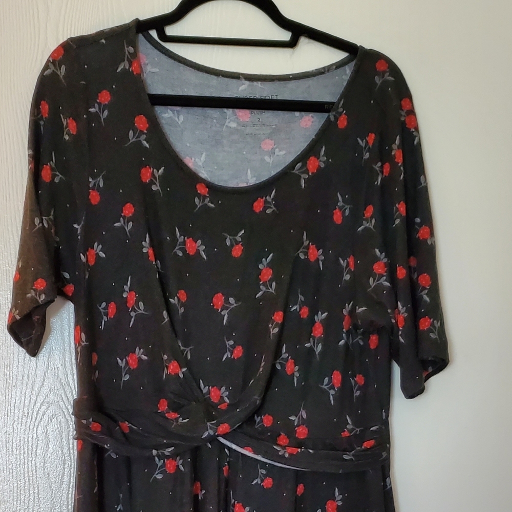 Torrid Super Soft Plush Rose Dress